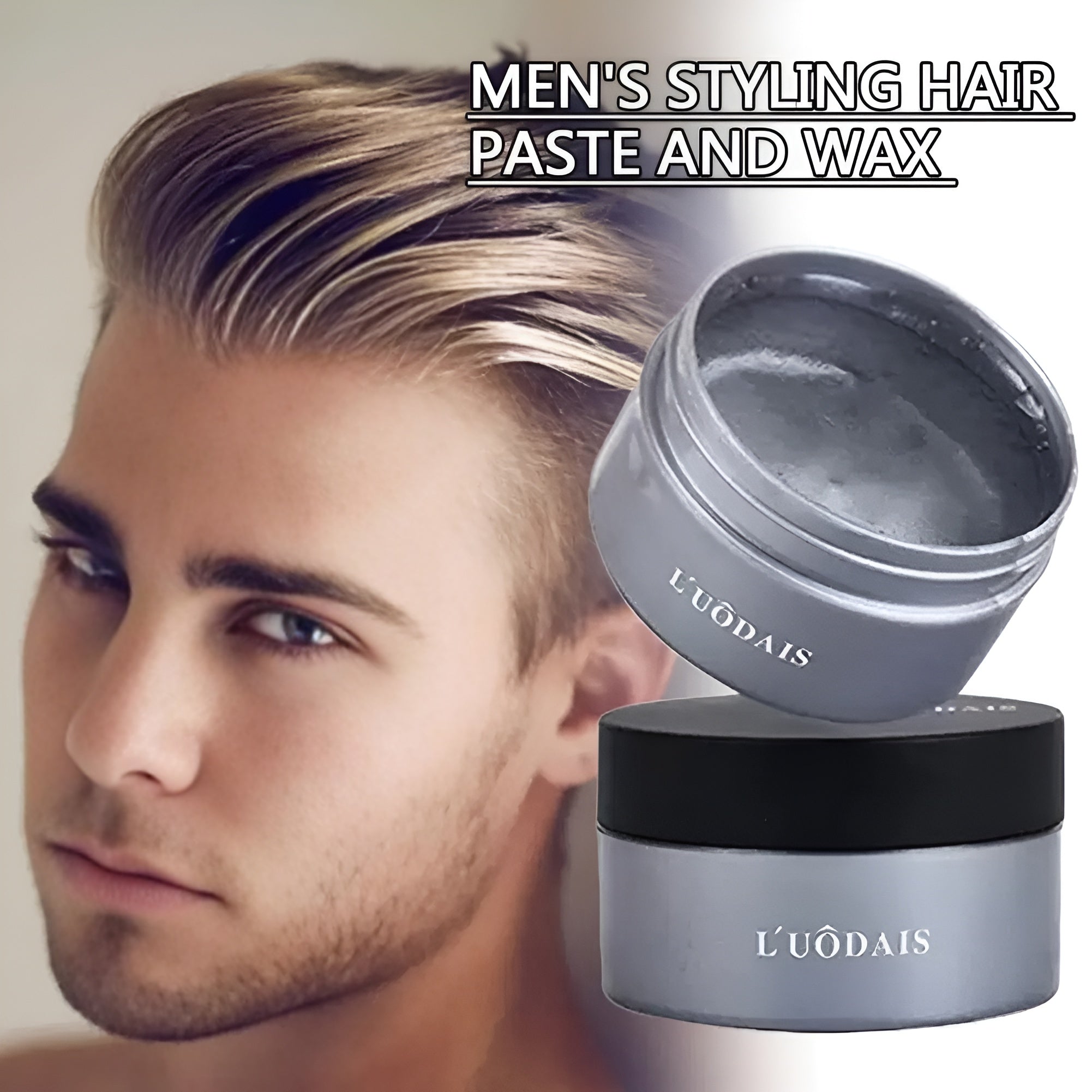 Original Perfume Hair Wax Long-Lasting Hair Gel For Men Fluffy Hair Pomade Wax Keep Hair Oil Barbershop Tools