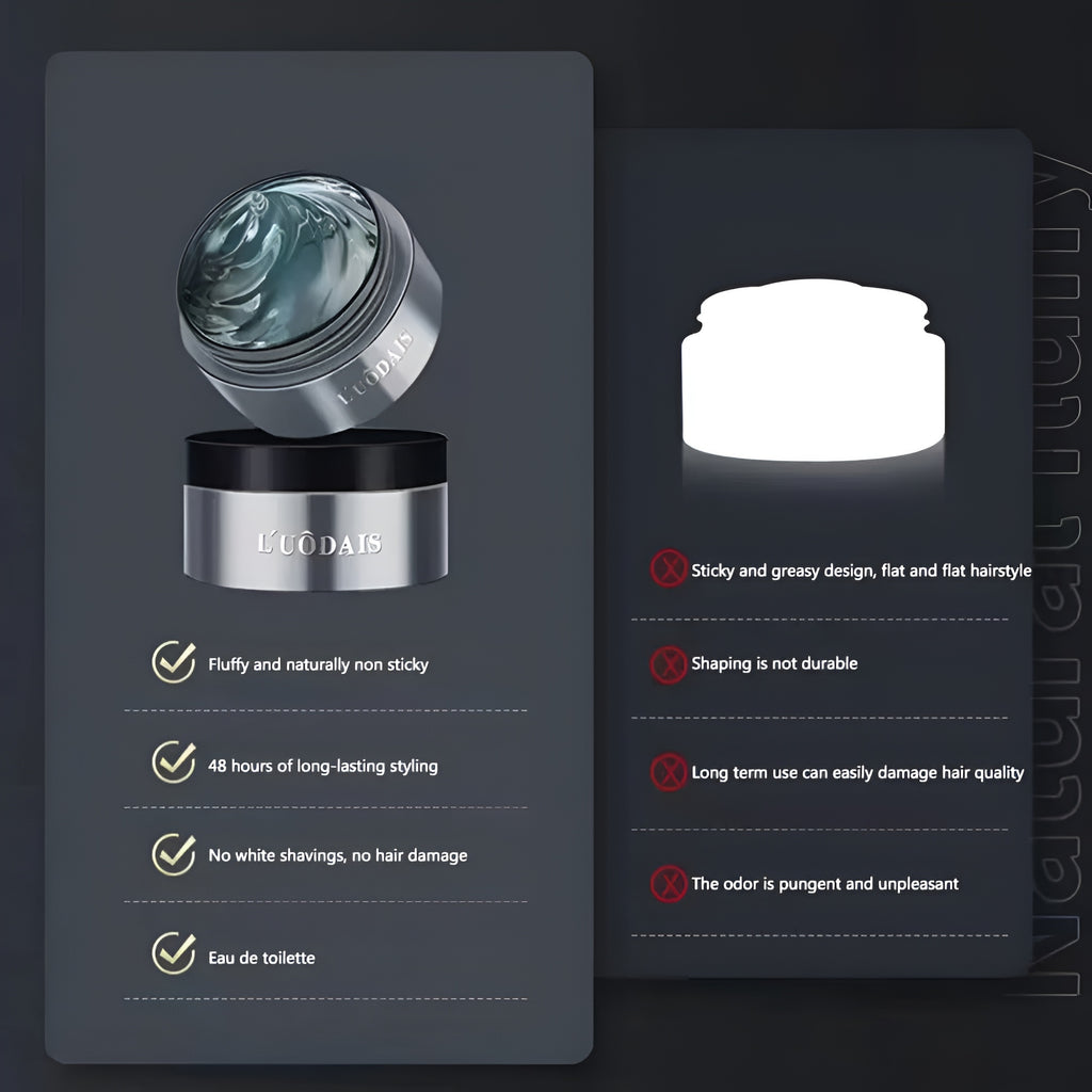 Original Perfume Hair Wax Long-Lasting Hair Gel For Men Fluffy Hair Pomade Wax Keep Hair Oil Barbershop Tools