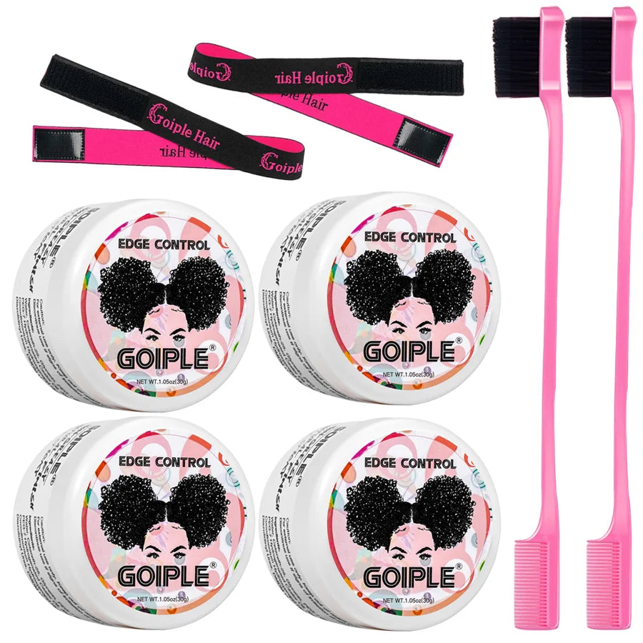 GOIPLE Edge Control for 4C Hair – Strong Hold, Sleek Style