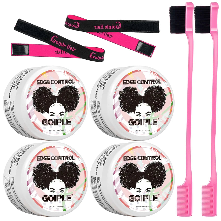 GOIPLE Edge Control for 4C Hair – Strong Hold, Sleek Style